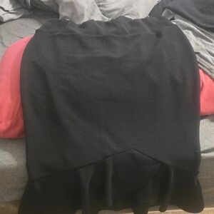 SHEIN Black Pencil Skirt